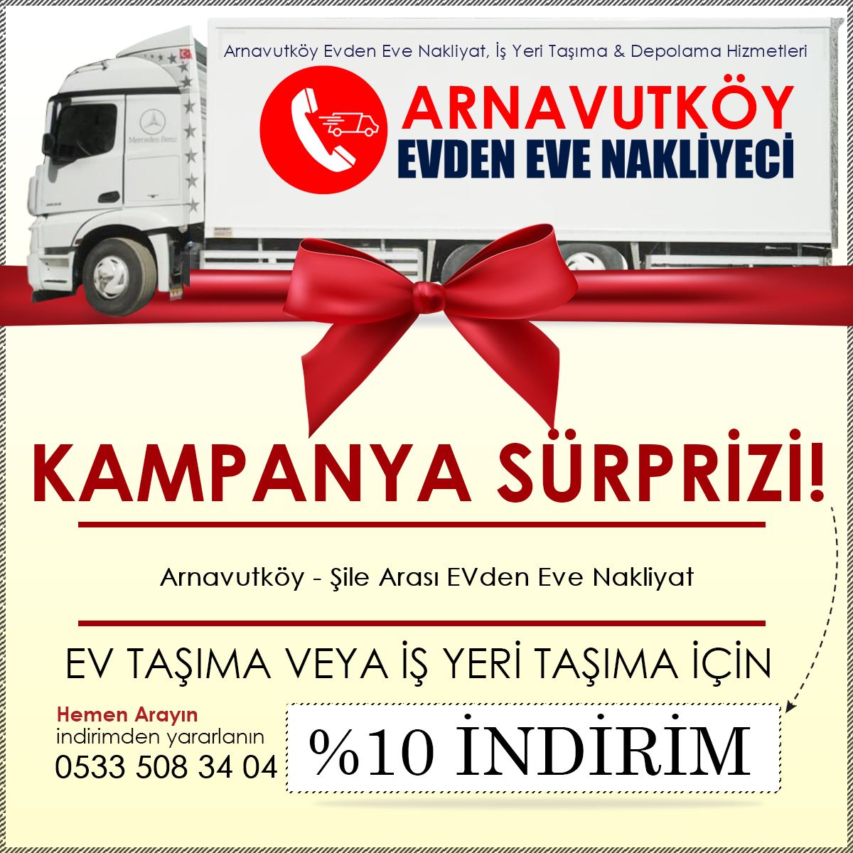 Arnavutköy - Şile Arası EVden Eve Nakliyat