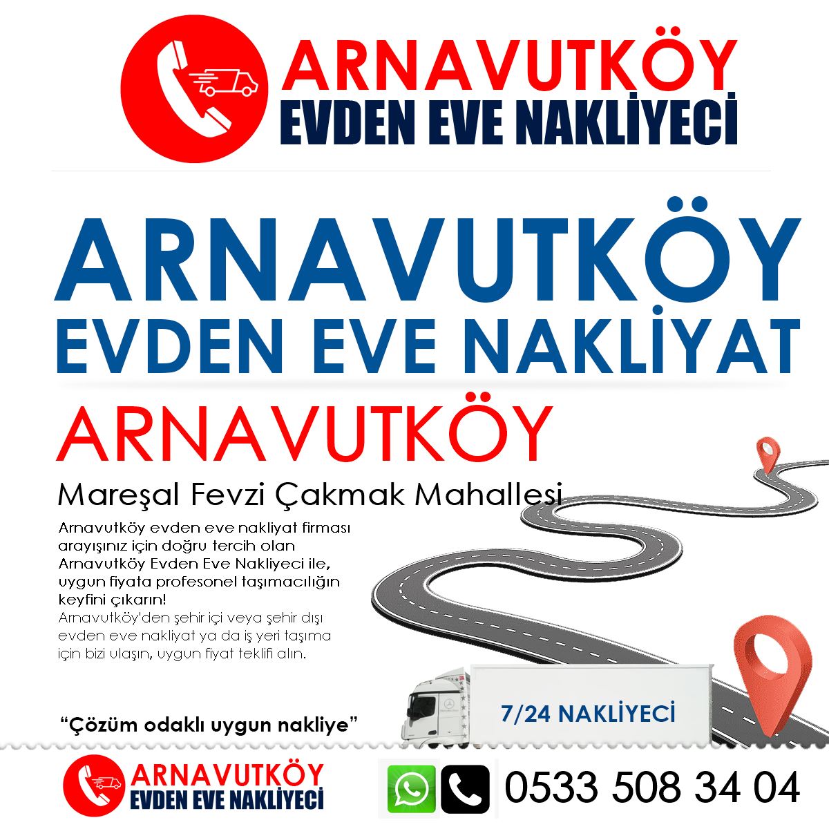 Mareşal Fevzi Çakmak EVden Eve Nakliyat ve İş Yeri Taşıma